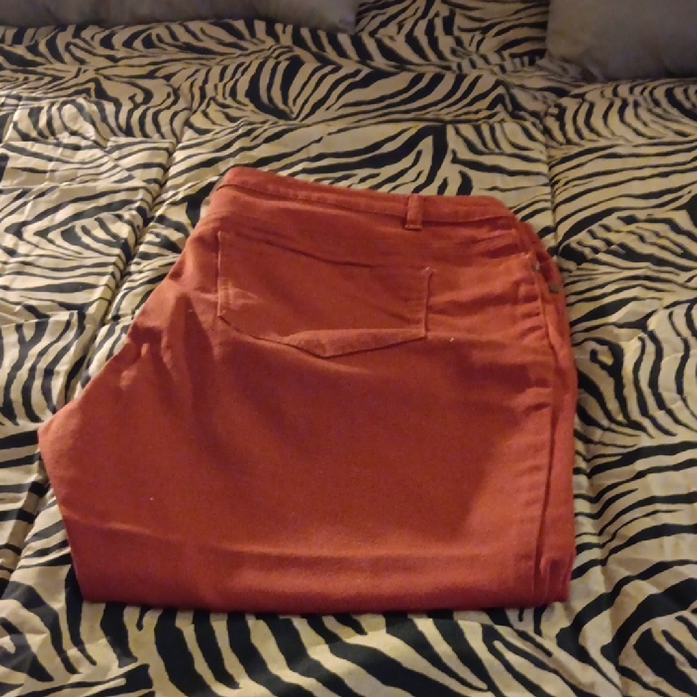 Women Rust Pants